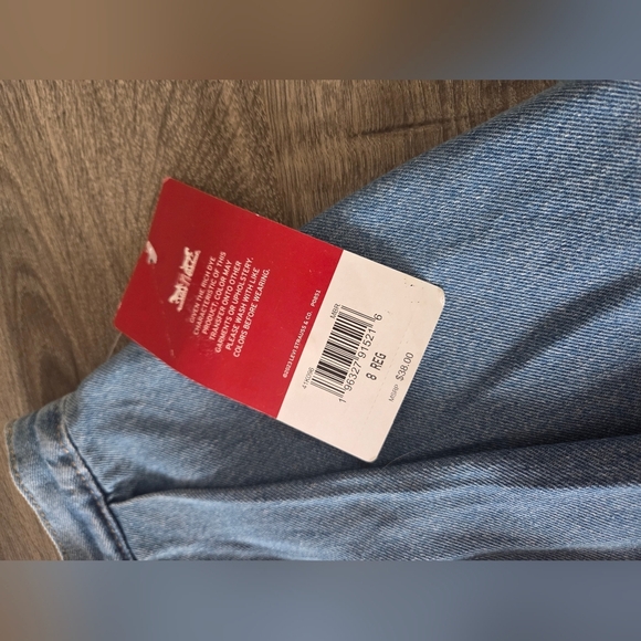 Girls Levi's Denim Skort Size 8 NWT - Picture 5 of 5